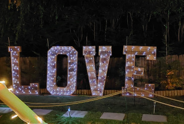 NEW! LOVE Light Up Letters