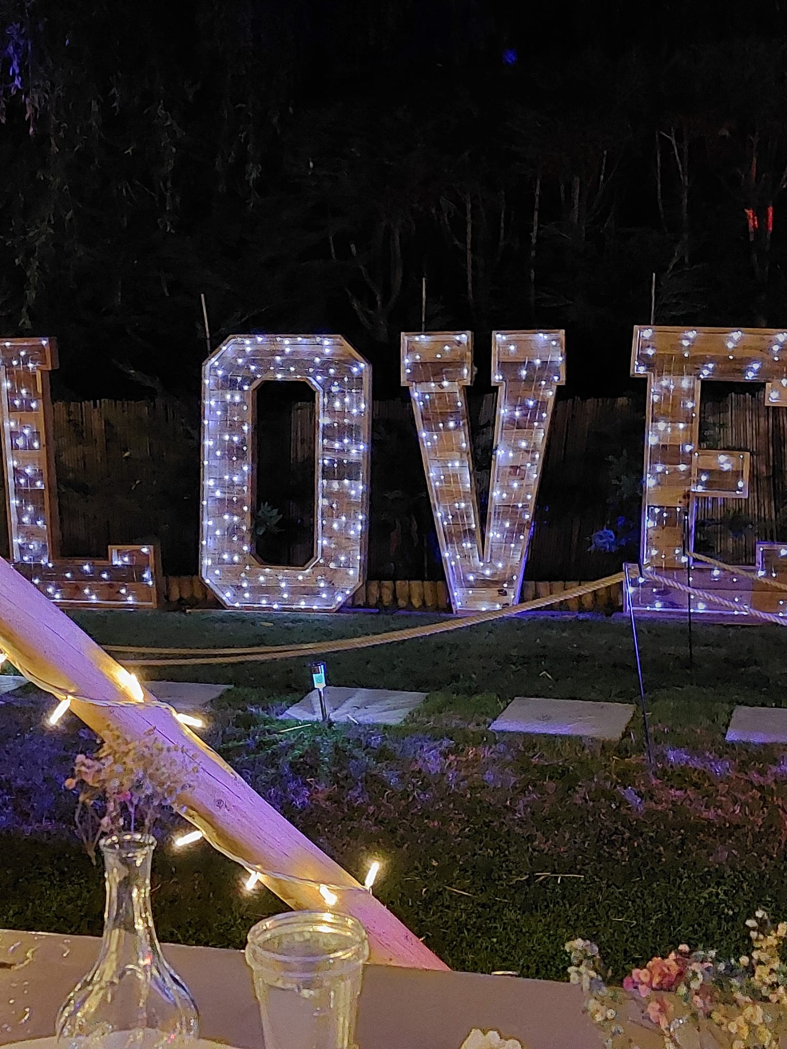 LOVE Light Up Letters